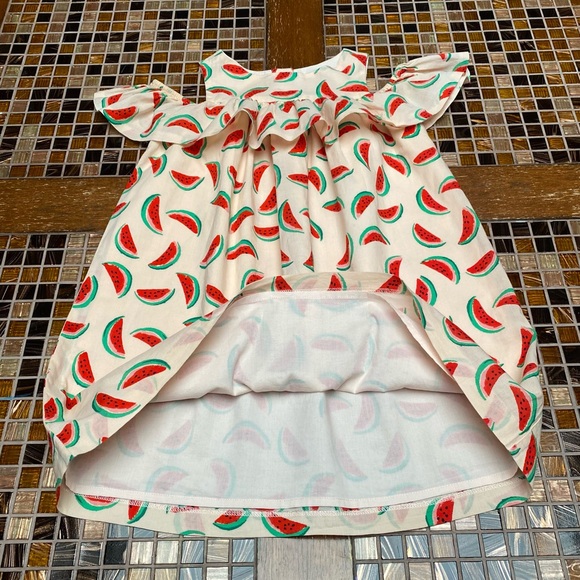 Janie and Jack Watermelon Girls Dress - Picture 4 of 6